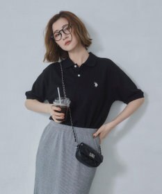 WEGO 【ユニセックス着用ITEM/SMLサイズ展開】U.S. POLO ASSN.別注ポロシャツ