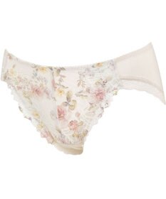 WACOAL ショーツ 【リボンブラ 脇すっきり】 BRB433とペア はきこみ丈あさめ ナイロンベア天竺素材(バック) レディース PRA133 /ワコール