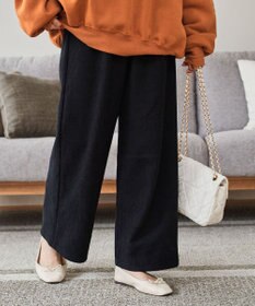 WEGO 裏起毛ワイドイージーパンツ