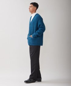 UNFILO MENS 【男女兼用】へアリー ニットカーディガン