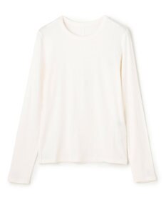 UNFILO コットンカシミヤ クルーネックカットソー