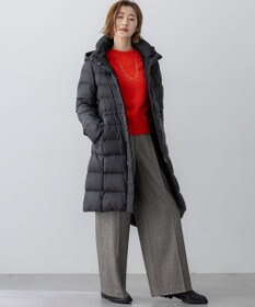 23区 S ラメミックスツイード タック ワイド パンツ