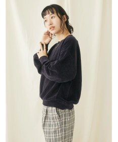 CRAFT STANDARD BOUTIQUE シェニールヤーンニットプルオーバー