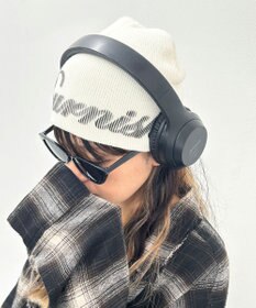 WEGO ロゴプリントシングルニットワッチ