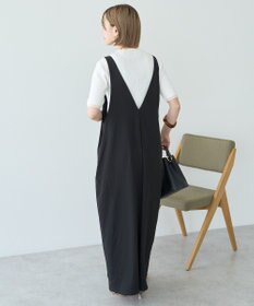 AMERICAN HOLIC イージーケアVネックオールインワン