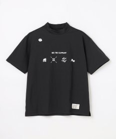 PW CIRCULUS 【WOMEN】アニマルグラフィックモックネック  ゴルフウェア レディース