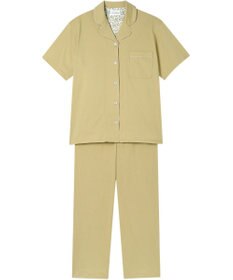 une nana cool 【綿100%】60/2 やわらか天竺 半袖開襟パジャマ MADE WITH LIBERTY FABRIC