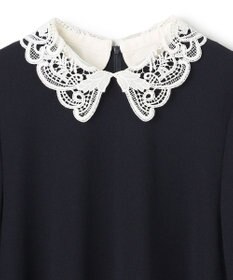 UNFILO L 【2WAY】BEAUTY MOVE レース襟ブラウス