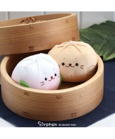 Mother garden しろたん ピザまん / ももまん マスコット ぬいぐるみ 【単品】