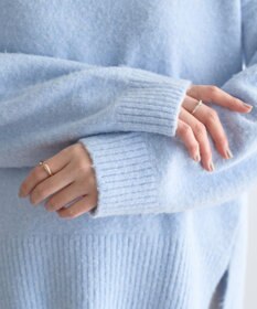 YECCA VECCA スリットタートルネックニット