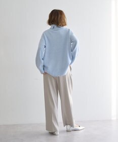 YECCA VECCA スリットタートルネックニット