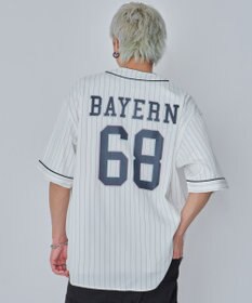 WEGO 【ユニセックス着用ITEM/MLサイズ展開】ベースボールシャツ（SS）