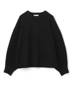 uncrave 【洗える】スムースニット スウェット風プルオーバー（uncrave WHITE）