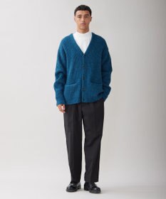 UNFILO MENS 【男女兼用】へアリー ニットカーディガン