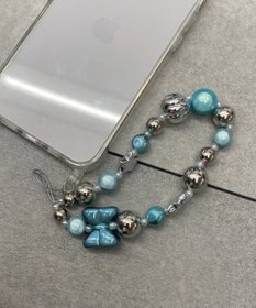 WEGO ビーズストラップキーホルダーF