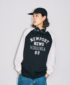 WEGO 【ユニセックス着用ITEM】ラグラングラフィックBIGロンT