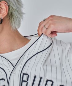 WEGO 【ユニセックス着用ITEM/MLサイズ展開】ベースボールシャツ（SS）