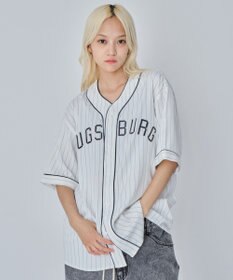 WEGO 【ユニセックス着用ITEM/MLサイズ展開】ベースボールシャツ（SS）