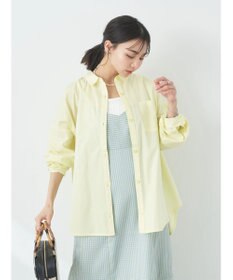 earth music&ecology ポプリンボックスシャツ