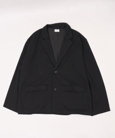 WEGO 【ユニセックス着用ITEM/MLサイズ展開】ボンディングスウェットテーラードジャケット