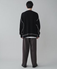 WEGO トロミ　ベルト付きワイドスラックス