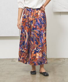 J.PRESS YORK STREET 【WOMEN】プリントフレア スカート