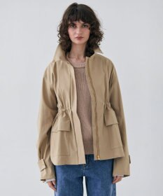 BEIGE， 【Precious 4月号掲載】IBERIS / スタンドカラーブルゾン