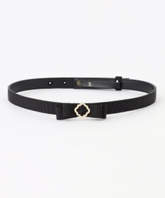 TOCCA CLOVER BUCKLE RIBBON BELT ベルト