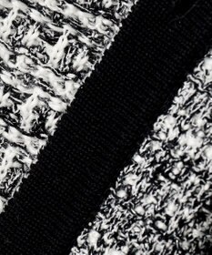 J.PRESS LADIES 【洗える】TWEED KNIT ミドル カーディガン