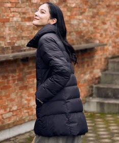 ANY L 【フード取り外し可能】楽映えリッチロング丈ダウン