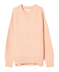 Green Parks ｆｕｗａっとメランジ前後差ニットプルオーバー