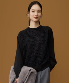 自由区 S ジャカードコンビ プルオーバー