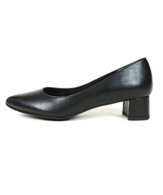 Dominic3 晴雨兼用 ポインテッド レザーパンプス