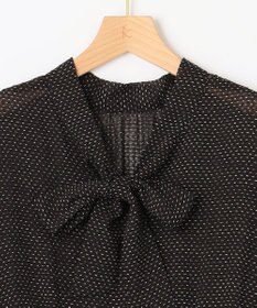 組曲 【WEB限定・2WAY】サッカードビードットプリント ワンピース