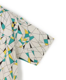 J.PRESS MEN 【J.PRESS ORIGINALS】Vintage Print Half Sleeve Shirt / B.D. / Baggy-Fit