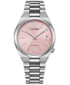 CITIZEN 【TSUYOSA 37mm】はなやかなパステルピンクのメカニカルウオッチ NJ0200-50Z