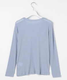 J.PRESS LADIES 【WEB限定】シアーストレッチフライス クルーネック シアー カットソー