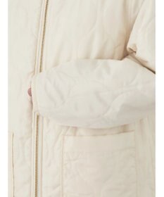 earth music&ecology ファー＆キルティングリバーシブルコート