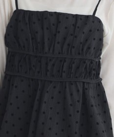 earth music&ecology ドットバルーンキャミチュニック