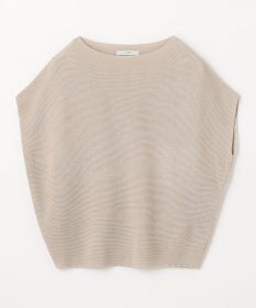 ANY L 【洗濯機可能/アンチピリング/UVケア】アクリルガーターコクーンニット