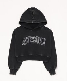 WEGO ロゴショートプルパーカー