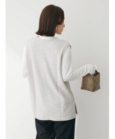 Green Parks ＳＥＴ２点　カットツイードベスト＋プルオーバー