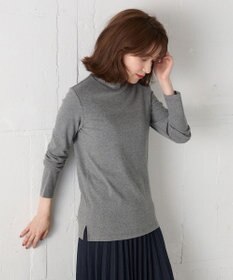 ANY 【洗濯機可】ソフトタッチリブタートルネック