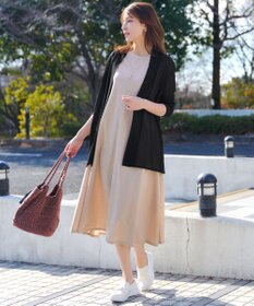 Tiaclasse ロングトッパーカーディガン