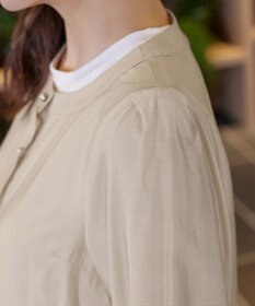 Tiaclasse L 【洗える】パールボタンシアーブルゾン