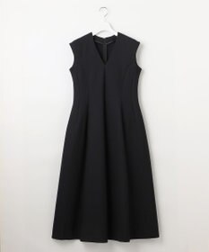 23区 S 【エステータ】ウールダブルジョーゼット ドレス