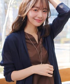 Tiaclasse ロングトッパーカーディガン