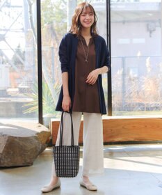 Tiaclasse ロングトッパーカーディガン