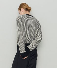 JOSEPH 【洗える】バイオテープコットン　ラウンドネックニット