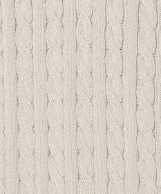 J.PRESS YORK STREET 【UNISEX】コットンケーブルチルデン ニットベスト